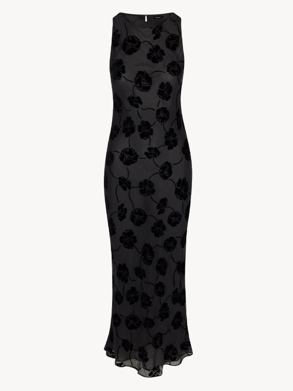 Réalisation Par The Carla Floral Midi Dress in Black - Picture 2 of 7